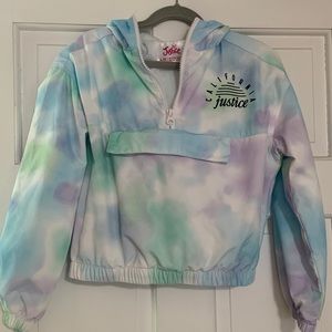 Girls packable windbreaker
